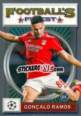 Sticker Gonçalo Ramos - UEFA Champions League Finest Flashbacks 2021-2022
 n. 157 - Topps