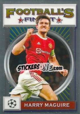 Sticker Harry Maguire - UEFA Champions League Finest Flashbacks 2021-2022
 n. 58 - Topps