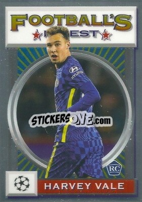 Sticker Harvey Vale - UEFA Champions League Finest Flashbacks 2021-2022
 n. 38 - Topps