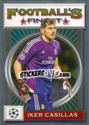 Sticker Iker Casillas - UEFA Champions League Finest Flashbacks 2021-2022
 - Topps
