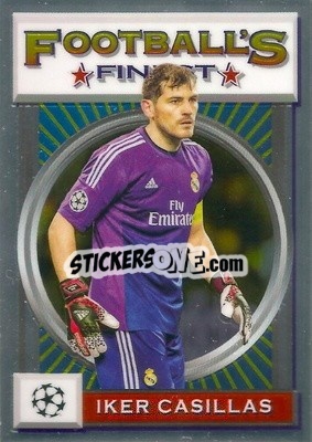 Sticker Iker Casillas - UEFA Champions League Finest Flashbacks 2021-2022
 n. 49 - Topps
