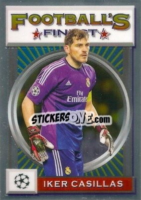 Figurina Iker Casillas - UEFA Champions League Finest Flashbacks 2021-2022
 - Topps