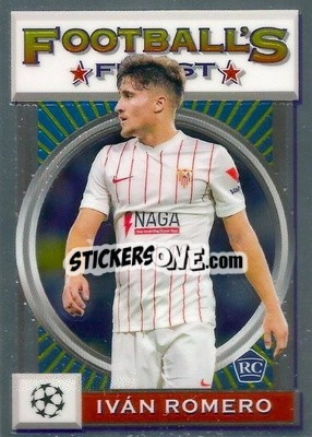 Sticker Iván Romero - UEFA Champions League Finest Flashbacks 2021-2022
 - Topps