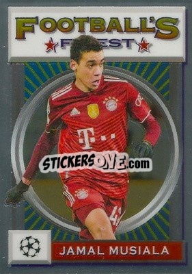 Sticker Jamal Musiala - UEFA Champions League Finest Flashbacks 2021-2022
 - Topps