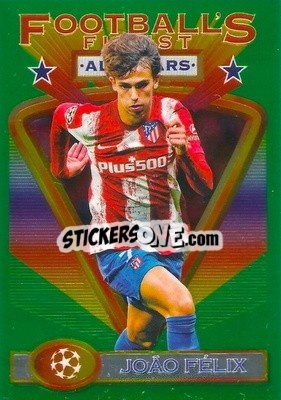 Sticker João Félix - UEFA Champions League Finest Flashbacks 2021-2022
 n. 12 - Topps