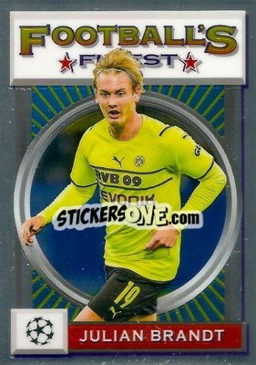 Sticker Julian Brandt - UEFA Champions League Finest Flashbacks 2021-2022
 n. 188 - Topps