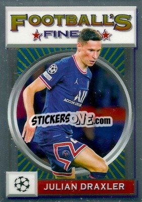 Sticker Julian Draxler - UEFA Champions League Finest Flashbacks 2021-2022
 - Topps