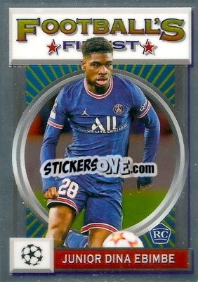 Sticker Junior Dina Ebimbe - UEFA Champions League Finest Flashbacks 2021-2022
 - Topps