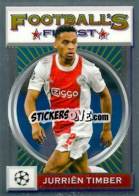 Sticker Jurriën Timber - UEFA Champions League Finest Flashbacks 2021-2022
 - Topps