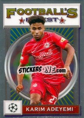 Sticker Karim Adeyemi - UEFA Champions League Finest Flashbacks 2021-2022
 n. 74 - Topps