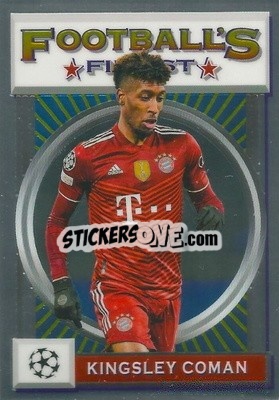 Sticker Kingsley Coman - UEFA Champions League Finest Flashbacks 2021-2022
 n. 39 - Topps