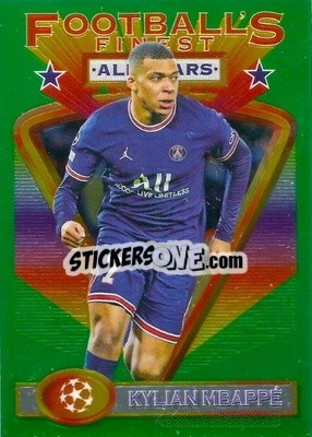 Sticker Kylian Mbappé - UEFA Champions League Finest Flashbacks 2021-2022
 n. 1 - Topps