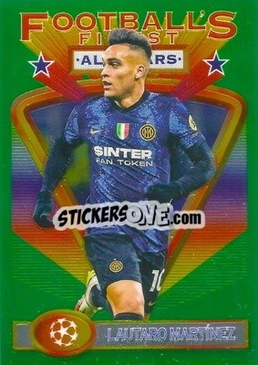 Sticker Lautaro Martínez - UEFA Champions League Finest Flashbacks 2021-2022
 n. 18 - Topps