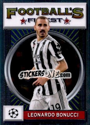 Sticker Leonardo Bonucci - UEFA Champions League Finest Flashbacks 2021-2022
 n. 93 - Topps