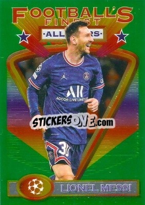 Sticker Lionel Messi - UEFA Champions League Finest Flashbacks 2021-2022
 n. 30 - Topps