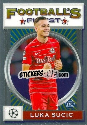 Sticker Luka Sucic - UEFA Champions League Finest Flashbacks 2021-2022
 n. 173 - Topps