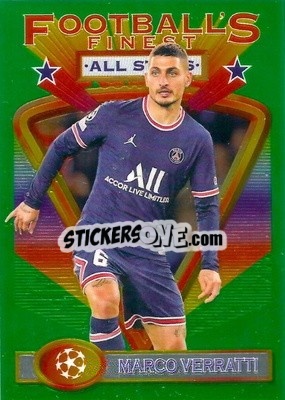 Sticker Marco Verratti - UEFA Champions League Finest Flashbacks 2021-2022
 n. 20 - Topps