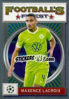 Sticker Maxence Lacroix - UEFA Champions League Finest Flashbacks 2021-2022
 n. 197 - Topps