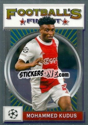 Sticker Mohammed Kudus - UEFA Champions League Finest Flashbacks 2021-2022
 - Topps