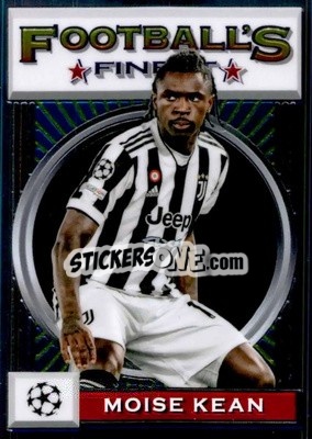 Sticker Moise Kean - UEFA Champions League Finest Flashbacks 2021-2022
 n. 99 - Topps