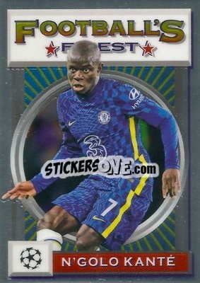 Sticker N'Golo Kanté - UEFA Champions League Finest Flashbacks 2021-2022
 n. 50 - Topps