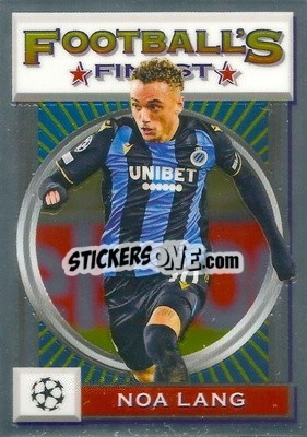 Sticker Noa Lang - UEFA Champions League Finest Flashbacks 2021-2022
 - Topps