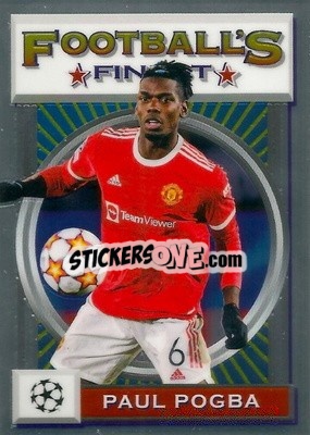 Sticker Paul Pogba - UEFA Champions League Finest Flashbacks 2021-2022
 - Topps