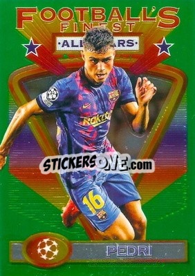 Sticker Pedri - UEFA Champions League Finest Flashbacks 2021-2022
 n. 190 - Topps