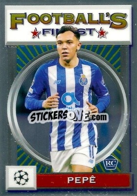 Sticker Pepê - UEFA Champions League Finest Flashbacks 2021-2022
 n. 176 - Topps