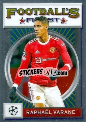 Sticker Raphaël Varane - UEFA Champions League Finest Flashbacks 2021-2022
 n. 91 - Topps