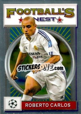 Sticker Roberto Carlos - UEFA Champions League Finest Flashbacks 2021-2022
 n. 96 - Topps