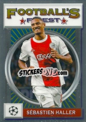 Sticker Sébastien Haller - UEFA Champions League Finest Flashbacks 2021-2022
 n. 180 - Topps