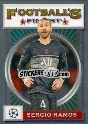 Sticker Sergio Ramos - UEFA Champions League Finest Flashbacks 2021-2022
 n. 4 - Topps