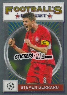 Sticker Steven Gerrard - UEFA Champions League Finest Flashbacks 2021-2022
 n. 55 - Topps