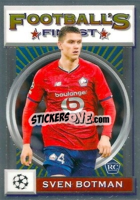 Sticker Sven Botman - UEFA Champions League Finest Flashbacks 2021-2022
 n. 130 - Topps