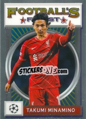 Sticker Takumi Minamino - UEFA Champions League Finest Flashbacks 2021-2022
 n. 194 - Topps