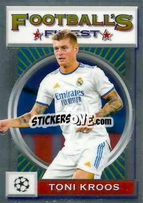 Sticker Toni Kroos - UEFA Champions League Finest Flashbacks 2021-2022
 n. 148 - Topps