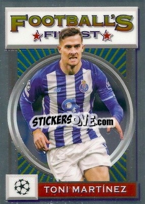 Sticker Toni Martínez - UEFA Champions League Finest Flashbacks 2021-2022
 n. 155 - Topps