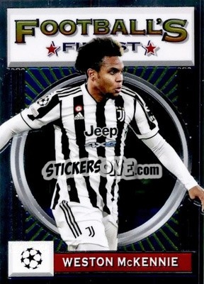 Sticker Weston McKennie - UEFA Champions League Finest Flashbacks 2021-2022
 n. 41 - Topps