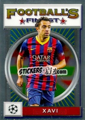 Sticker Xavi - UEFA Champions League Finest Flashbacks 2021-2022
 n. 97 - Topps