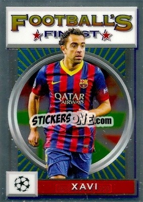 Sticker Xavi - UEFA Champions League Finest Flashbacks 2021-2022
 - Topps