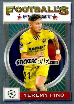 Figurina Yeremy Pino - UEFA Champions League Finest Flashbacks 2021-2022
 - Topps