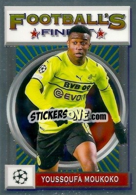 Figurina Youssoufa Moukoko - UEFA Champions League Finest Flashbacks 2021-2022
 - Topps