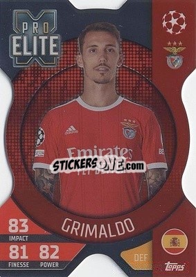 Sticker Alex Grimaldo - UEFA Champions League & Europa League 2022-2023. Match Attax Extra
 n. XS20 - Topps