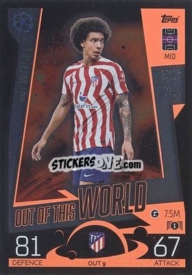 Sticker Axel Witsel - UEFA Champions League & Europa League 2022-2023. Match Attax Extra
 - Topps