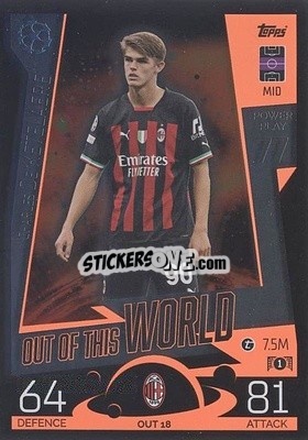 Cromo Charles De Ketelaere - UEFA Champions League & Europa League 2022-2023. Match Attax Extra
 - Topps