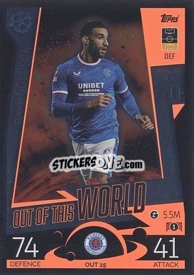 Sticker Connor Goldson - UEFA Champions League & Europa League 2022-2023. Match Attax Extra
 - Topps