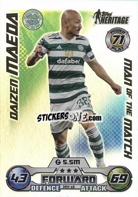 Sticker Daizen Maeda - UEFA Champions League & Europa League 2022-2023. Match Attax Extra
 n. MH16 - Topps