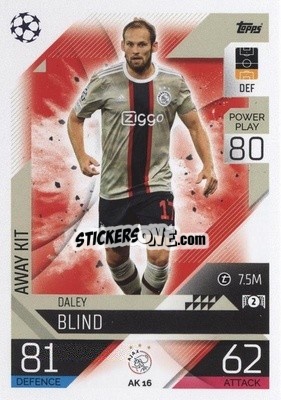 Figurina Daley Blind - UEFA Champions League & Europa League 2022-2023. Match Attax Extra
 - Topps