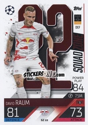 Sticker David Raum - UEFA Champions League & Europa League 2022-2023. Match Attax Extra
 - Topps